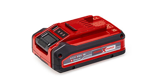 the Einhell Power X-Change Plus battery