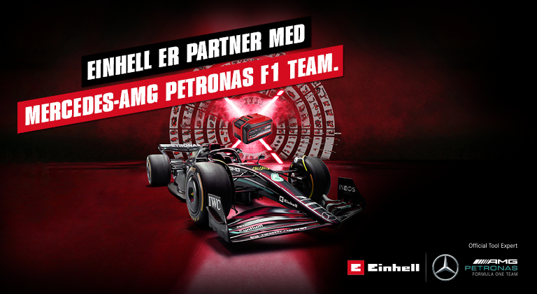 Partnership between Einhell and Mercedes