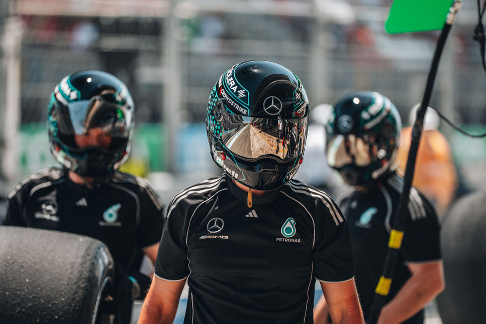 Mercedes Formel 1-mekanikere.